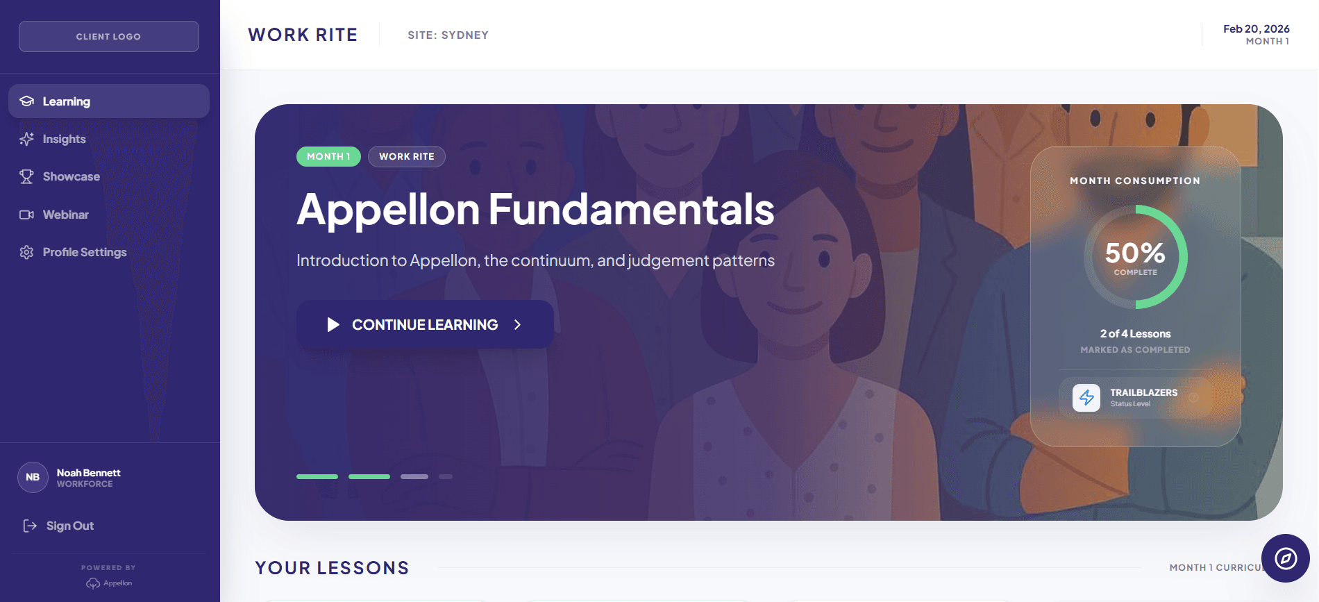 Step 1 - Start Micro Lessons