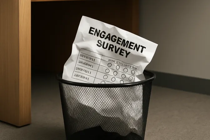 The Death of the Engagement Survey: Why Listening Isn't the Same as Leading