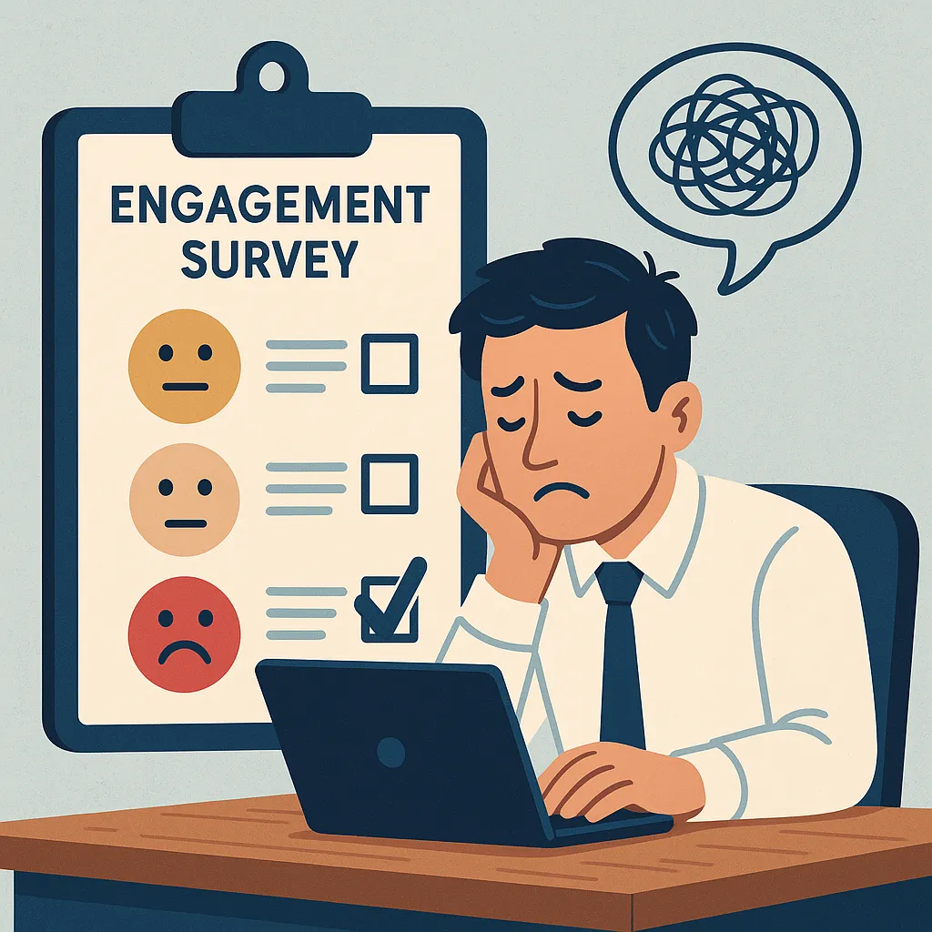 The Engagement Survey Trap: Why Sentiment Metrics Are Fueling Disengagement